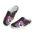 thumbnail image 2 of Lsque Cat Icecream Pattern Womens Comfort Cotton on Scuff With Memory Foam and Anti-skid Sole Slipper-35/36, 2 of 7