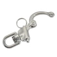 thumbnail image 3 of Stainless Steel Rotary Quick Buckle Spring Hand Pull Quick Release Buckle Outdoor Boat Rigging Diving Accessories Sliver, 3 of 11
