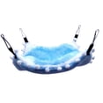 thumbnail image 5 of Hanging Two Layers Design, Small Animal Cage Bed for Squirrel Guinea- Chinchilla Hammock Mattenauflage Hamster Ferret - 3 Colors Optional Blue-S, 5 of 8