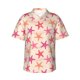 thumbnail image 1 of Balery Starfish Camisas hawaianas de manga corta para hombre, camisas playeras de corte holgado, camisas de vacaciones con botones,XX-Large, 1 of 7