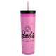thumbnail image 1 of Vaso Alto Térmico Doble Pared Ambient 21 Diseño Barbie Pink 450 ml, 1 of 4