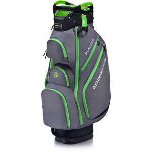 2019 Bennington Players Lite Cart Bag (Lime) (Best Golf Clubs For Intermediate Players 2019)