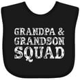 thumbnail image 3 of Inktastic Grandpa and Grandson Squad Boys or Girls Baby Bib, 3 of 4