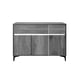 thumbnail image 1 of Credenza Bufetera Moderna Aparador Multiusos Minimalista, Mueble Organizador con Puertas y Amplio Almacenamiento., 1 of 5