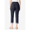 thumbnail image 2 of Roaman's Women's Plus Size 24/7 Stretch Boyfriend Jean, 2 of 3
