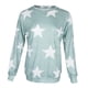thumbnail image 3 of Moda para mujer, casual, de manga larga, con cuello , con estampado de estrellas, básica, blusas METRO Yinane Camisa de manga larga para mujer, 3 of 8