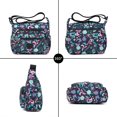 thumbnail image 2 of Pealwel Bolso de hombro para mujer, espacioso, con múltiples bolsillos, bolso cruzado para mujer, bolso con asa superior, 2 of 5