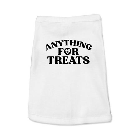 Anything For Treats Pet Tank Top -Smartprints Designs Small