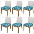 thumbnail image 2 of Salouo Daisies Flowers for Chair Covers,Washable Seat Covers for Dining Room Chairs Seat Protector for Home, Hotel, Banquet-Six Piece, 2 of 7