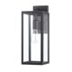 thumbnail image 1 of Globe Electric 44837 Aplique de pared para interiores y exteriores con 1 luz, bronce oscuro cepillado, pantalla de vidrio transparente, luces traseras para porche, accesorio de garaje para patio delan, 1 of 1