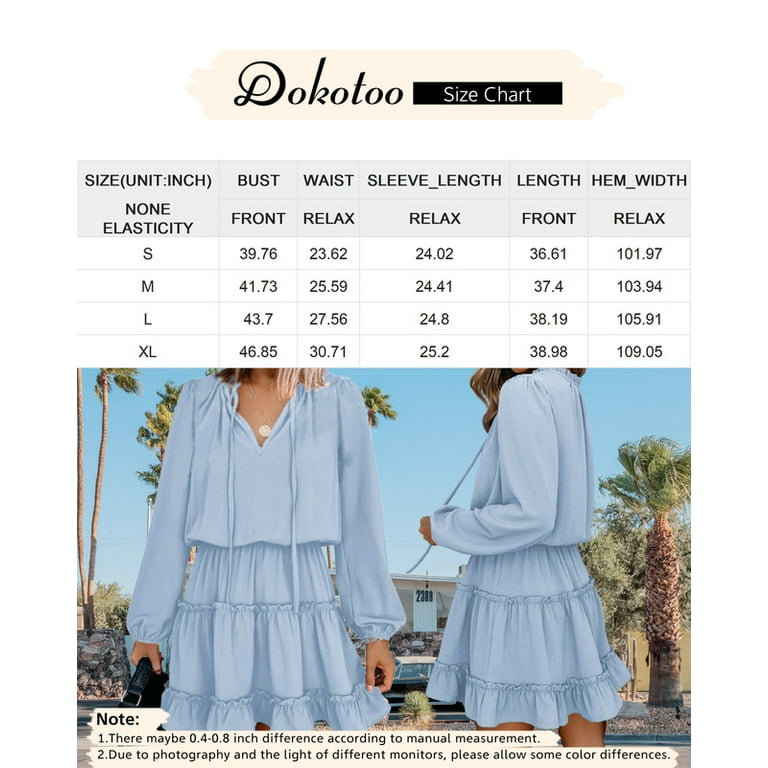 Dress size chart 2024 us small medium large