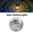 thumbnail image 3 of Bola mágica de agua solar con luz flotante, impermeable, para piscina, decoración de jardín (cálida), 3 of 7