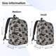 thumbnail image 2 of Disketp Haloween Pumpkins Mochila de Lona Estampada, Mochila Escolar de Viaje Ligera para Estudiantes y Portátil-Medium, 2 of 5