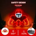 thumbnail image 2 of UPONRAY Football Player Neon Sign for Wall Decor,Dimmable USB Powered Football Neon Light Sign for Bedroom Decor,Football LED Light for Man Cave,Game Room,Teens Boys Gifts, 2 of 5