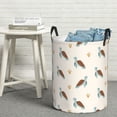 thumbnail image 6 of Naloa Sea Turtle Large Laundry Basket Waterproof Round Collapsible Storage bin with Handles for Hamper Kids Room,Toy StorageSmall, 6 of 6