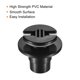 thumbnail image 3 of PVC Agua Tubo Montaje 25mm Recto Mamparo Unión Conector con Sello Junta para Tanque Drenaje, Paquete de 3, 3 of 5