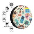 thumbnail image 4 of Zufioo Playing Video Games Print Car Tire Dust Cover, Adjustable Tire Protector Cover Anti-UV, Car Accessories for Trucks, SUVs, Vans-16 inch, 4 of 6