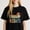 Black-1, variant on Retro style Resurrection Graphic for Believers Inspirational Christian Casual Tee print T Shirt