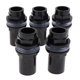 thumbnail image 1 of Válvula de Control de Entrada de Salida de Adaptador de Tubo de Agua de 5 Piezas para Acuario Sunnimix Negro 25 mm, 1 of 8