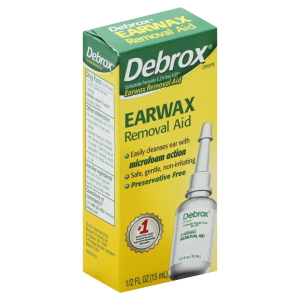 Med Tech Products Debrox Earwax Removal Aid Drops, 15 ml Walmart Canada