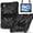 Black, variant on Case for iPad Air 11 Inch 6th Gen M2 2024, 360° Rotate Kickstand, Black