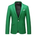 thumbnail image 4 of Jackets for Men, Casual Solid Lapel Long Sleeved Button Business Wedding Suit Jacket with Pockets, Men's Jacket, 4 of 4