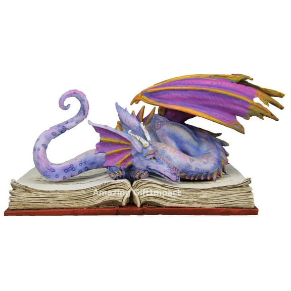 2018 Amy Brown Fairies Book Wyrm Dragon Collectible Figurine