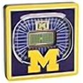 thumbnail image 3 of YouTheFan NCAA Michigan Wolverines Aimants 3D StadiumView - Michigan Stadium, 3 of 4
