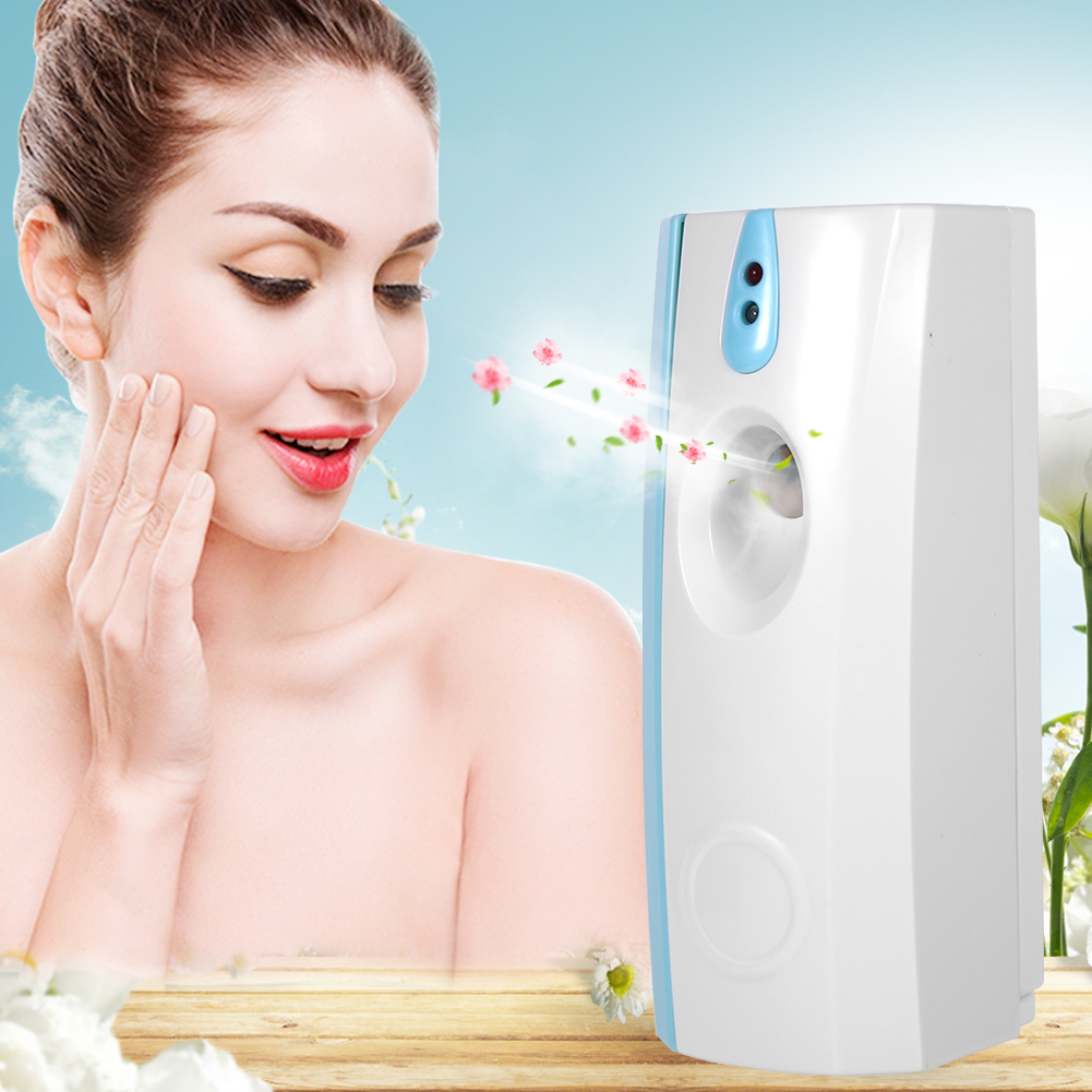 FAGINEY Air Freshener Automatic LED Perfume Aerosol Dispenser Wall Mounted Home Hotel Indoor