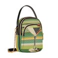 thumbnail image 7 of FORMRS Crossbody Bag for Women Quilted Travel Shoulder Cell Phone Purse with Chain Strap Handbag, Colorful Martini, 7 of 7