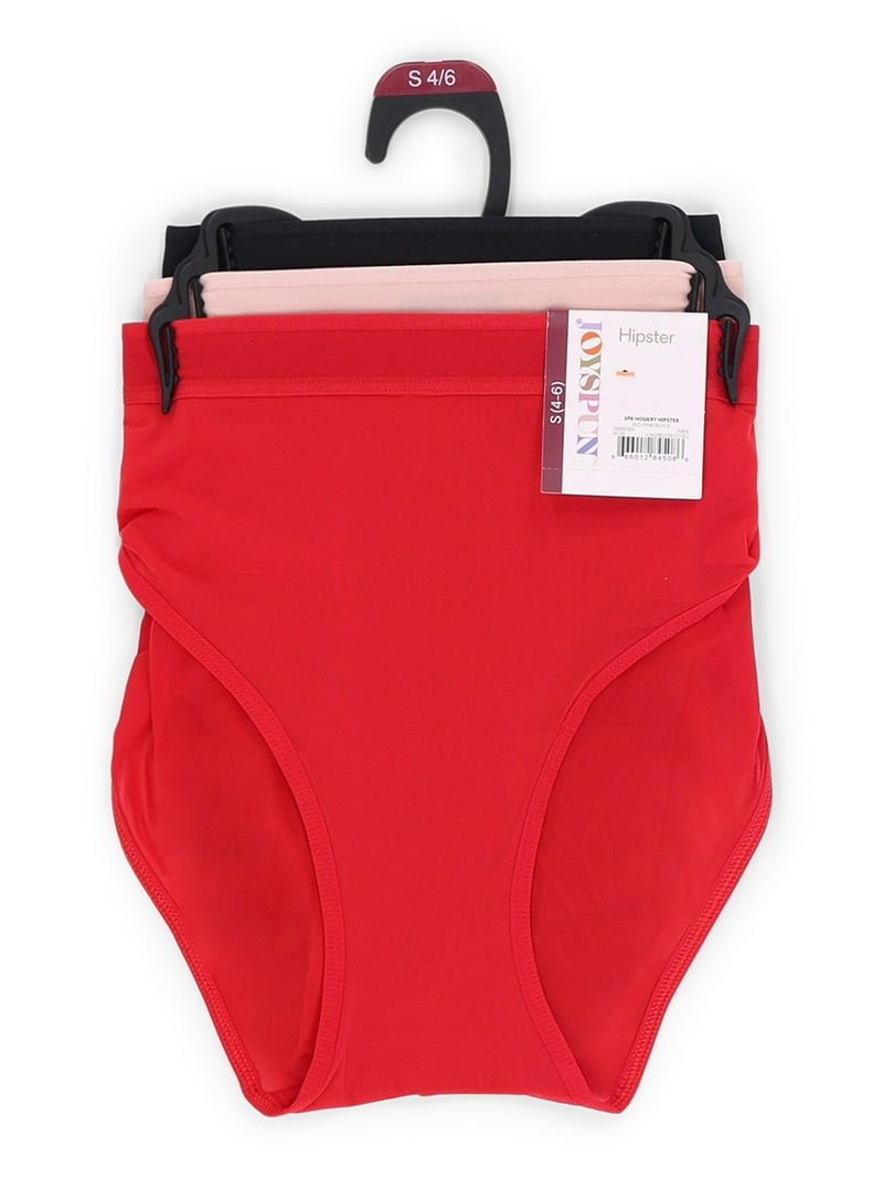 新品 pleasant★23000円ウォターショーツパンツ US-L スイム Joyspun 3-Pack Micro Hipster Panties, Style JS800, Sizes XS to 3XL