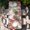 Green Red Off White, variant on Cardinal Bird Table Cloths for 8 Foot Rectangle Tables, Winter Poinsettia Pine Cones Berry Wood Patio Waterproof Elastic Fitted Tablecloths, Washable Rectangular Table Cover for Camping