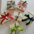 thumbnail image 4 of Sliding Cover Gifts Package Box Square Wood Wedding Favor Gift Wrap Box Desktop Decor Green Wood, 4 of 6