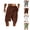 Coffee, variant on Men's Linen Shorts with Wrap Skirt Summer Casual Elastic Waist Lightweight Boho Swim Bottoms Beachwear with Pockets