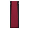 thumbnail image 4 of Jacob Alexander Men's Tone on Tone Herringbone Regular Length Neck Tie - Burgundy, 4 of 5