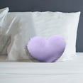 thumbnail image 6 of VOTRUDI New Valentine's Day Decorations Holiday Throw Pillows,Valentine's Day Decor: Puffy Heart Shaped Pillows for Kids' Living Room and Sofa,Purple, 6 of 6