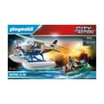 thumbnail image 3 of Set de Juego Playmobil Policía Hidroavión Persecución 33 Piezas, 3 of 3
