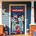 thumbnail image 6 of JHyouerji 4th of July Door Cover 35x71 Inch Holiday Independence Day Door Banner 250th Anniversary Photo Backdrop Background Sign for Front Door Festive Party Decor, 6 of 7