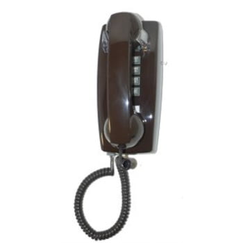 cortelco kellogg 2554 wall mount phone bn telephony with vol