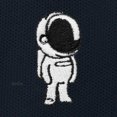thumbnail image 2 of Dalix Astronaut Court Short Sport Embroidered Casual Pocket Mesh Drawcord Waist Mens in Navy Blue 2XL XX-Large, 2 of 5