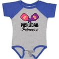 thumbnail image 3 of Inktastic Pickleball Princess Girls Baby Bodysuit, 3 of 5