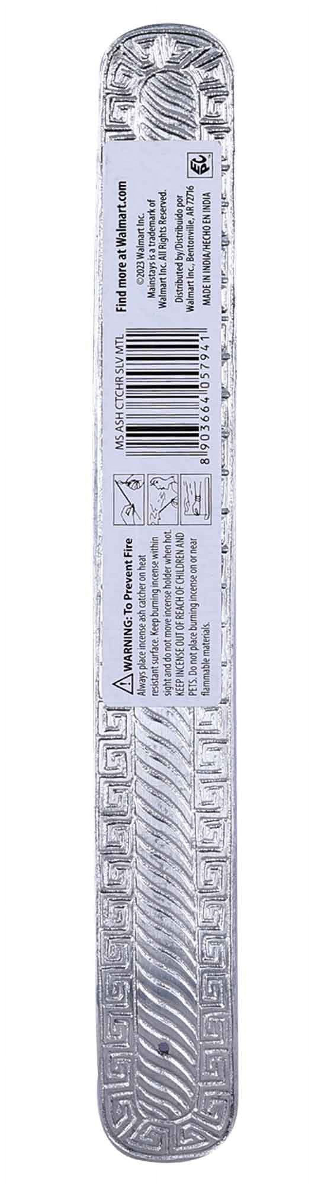 Mainstays Incense Metal Ash Catcher, Silver