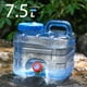 thumbnail image 1 of Barril De Coche Barril De Coche Camping Cubo de agua al aire libre Contenedor de tanque de agua de picnic portátil con grifo (7.5L), 1 of 2