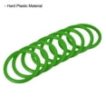 thumbnail image 4 of Uxcell 6cm Plastic Carnival Ringtoss Rings Hoop Party Favor Game, Green 12 Pack, 4 of 5