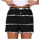 thumbnail image 2 of Puntoco Pantalones cortos de salón para mujer, informales, cómodos, de primavera y verano, con cintura elástica, nuevos pantalones cortos con estampado de moda para mujer, 2 of 4