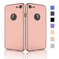 thumbnail image 1 of iPhone 8 Case, iPhone 7 Case, Hard Plastic Case 360 Full Body Shockproof Heavy Duty Protection With Tempered Glass Screen Protector Case For Apple iPhone 7 / iPhone 8 -Space Black, 1 of 4