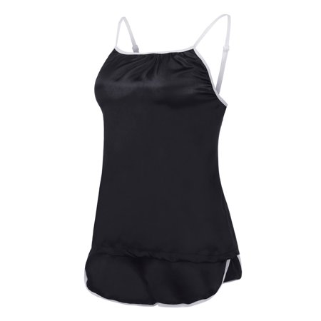 

nsendm Shorts Suspender Sleepcoat Set Satin Women s Underwear Pajama Lingerie Mesh Bodysuit for Women Lingerie Underwear Black Small