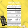 thumbnail image 3 of Nuboost Maca Blend 1000 mg 200 cápsulas Maca Peruana Maca Negra Maca Roja Maca Amarilla con Pimienta Negra, 3 of 5