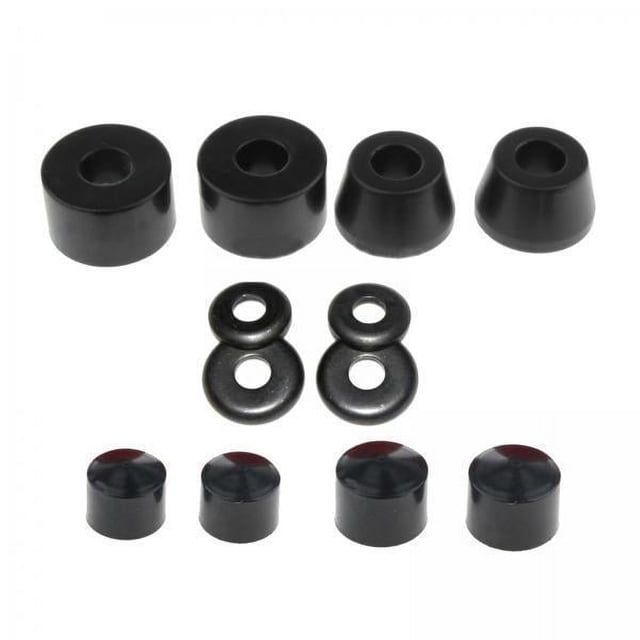 Bujes de monopatín,Reemplazo de buje de monopatín de doble balancín,Juego de bujes de camión para longboard,Kit de reconstrucción de camión con tuercas de monopatín a prueba de