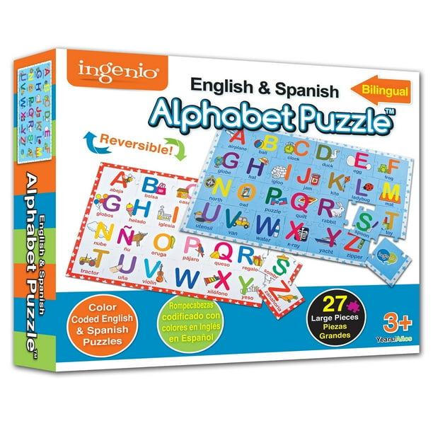 Ingenio Bilingual Alphabet Puzzle Walmart Com Walmart Com